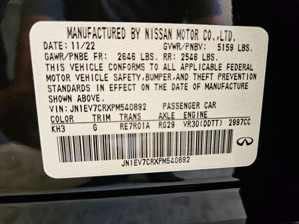 2023 INFINITI Q50 SENSORY - Photo 21